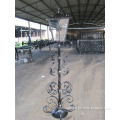 Garden cast iron lamp post